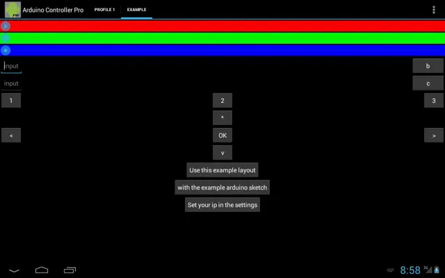 Arduino Controller Pro (Free) android App screenshot 1